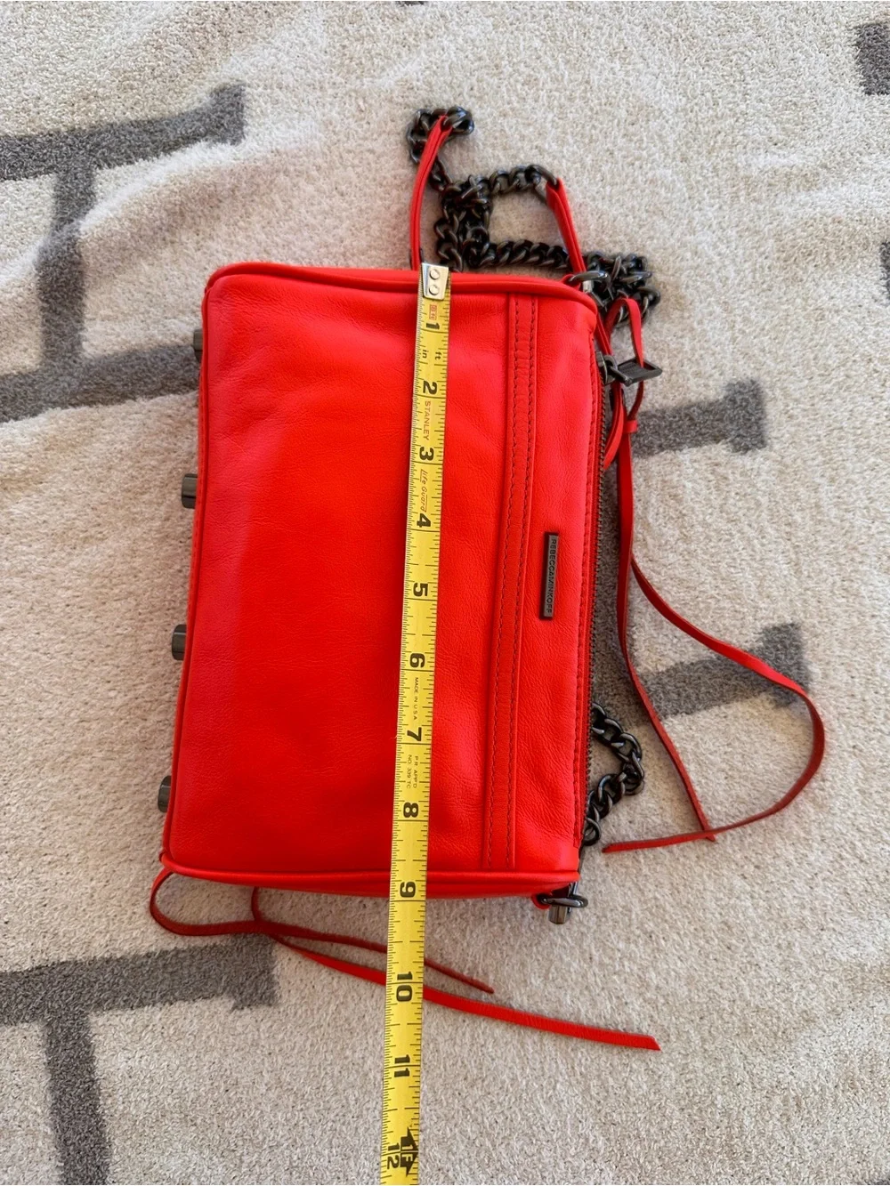 Rebecca Minkoff Red Mini MAC Convertible Crossbody